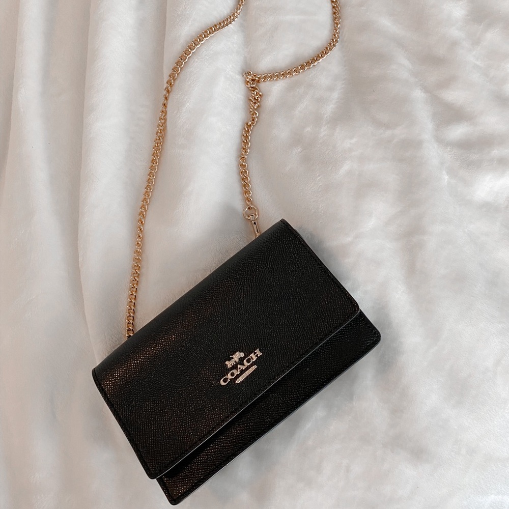 Coach bag and belt bag